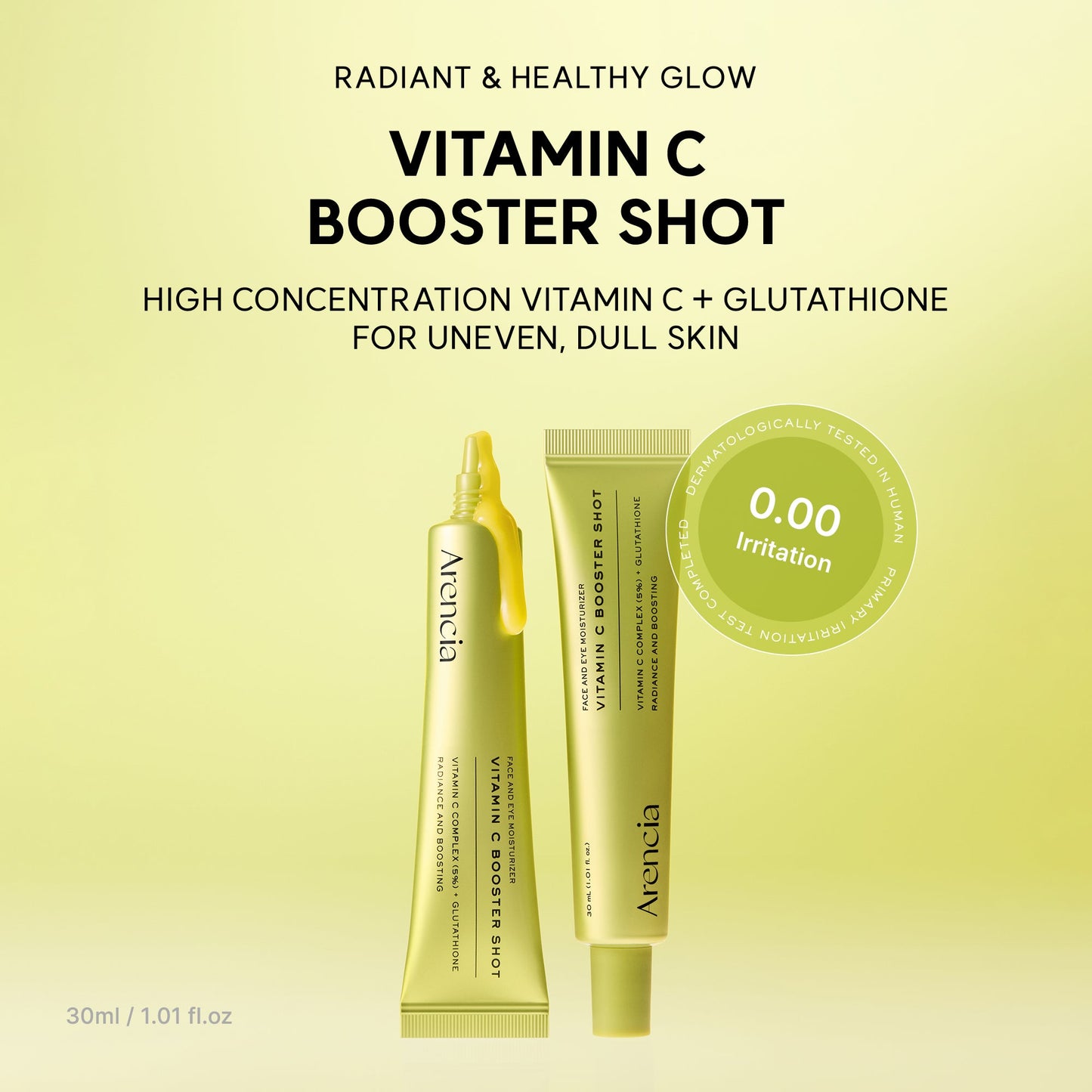 Arencia Glow Shot — Vitamin C + Glutathione Brightening Serum